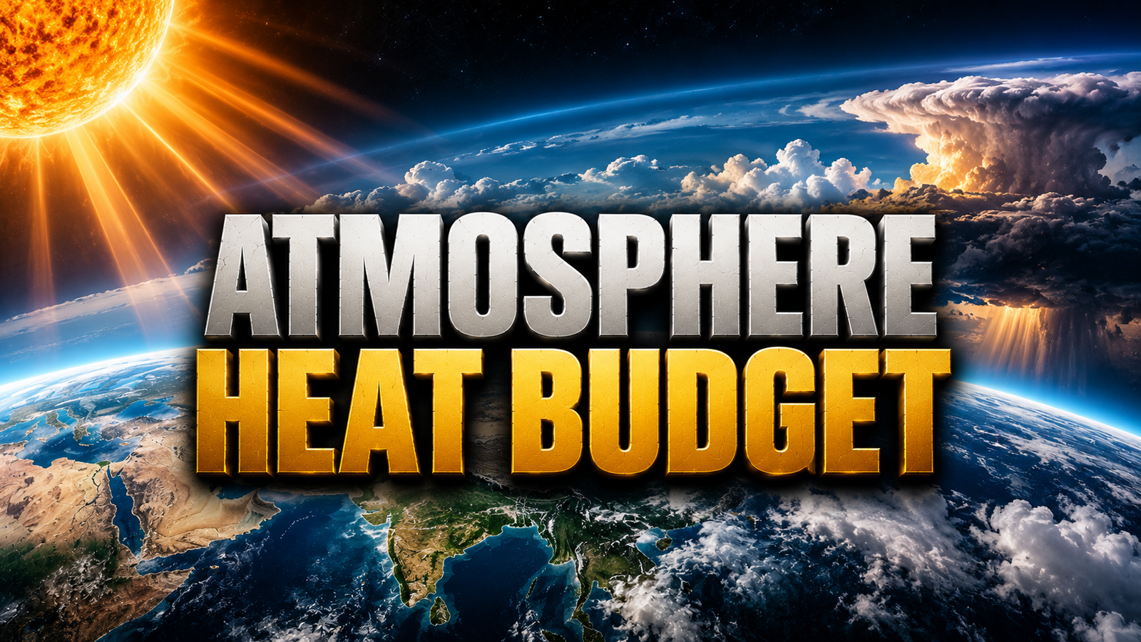 Atmosphere Composition Layers Troposphere Stratosphere Insolation Heat Budget Diagram