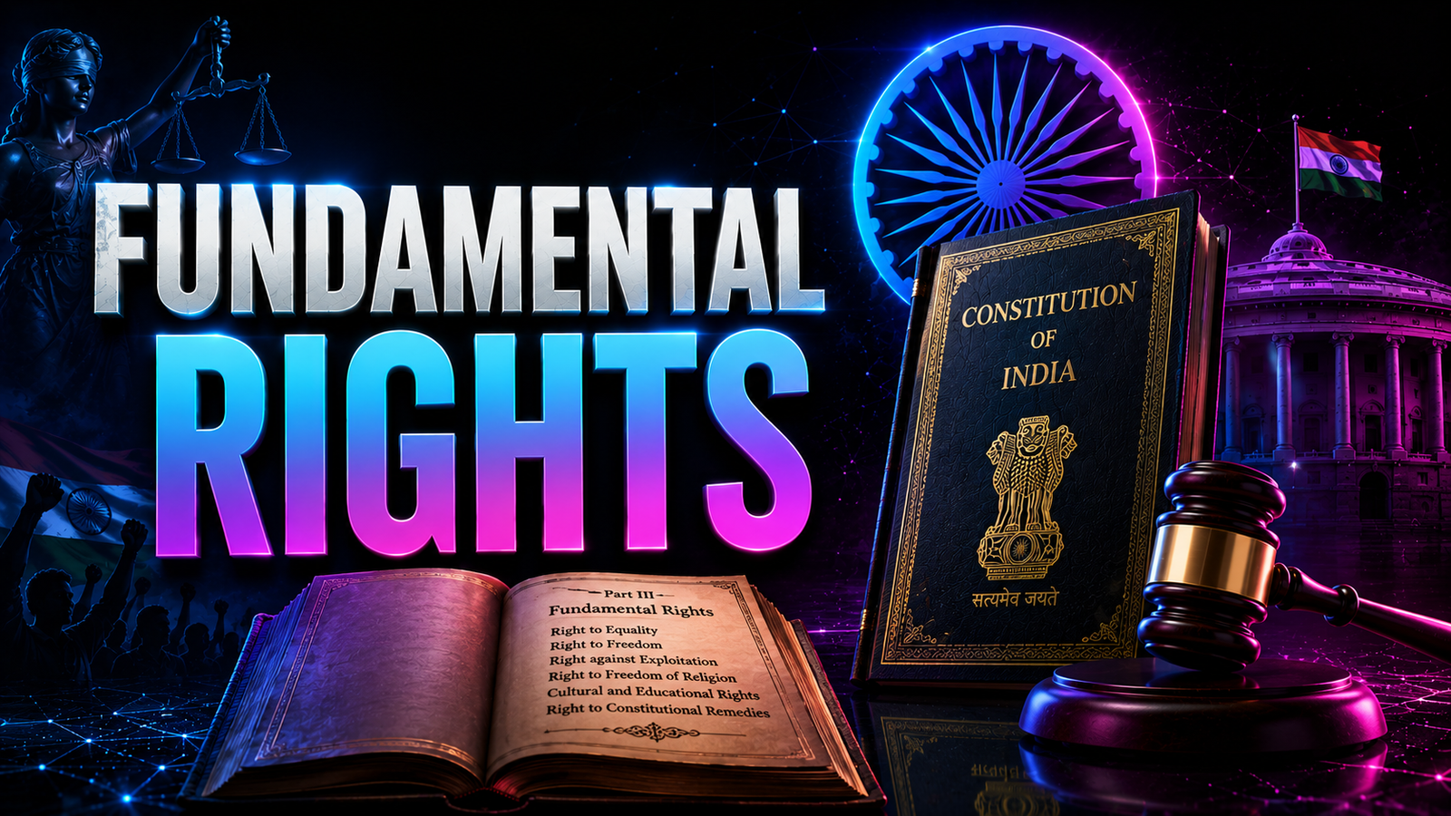 Fundamental Rights Articles 12-35 Diagram