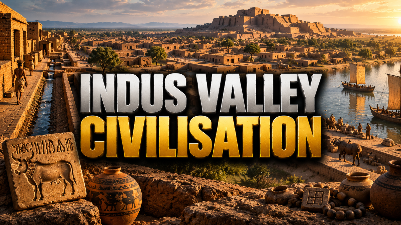 Indus Valley Civilization Map Major Sites Town Planning Seals Architecture Diagram