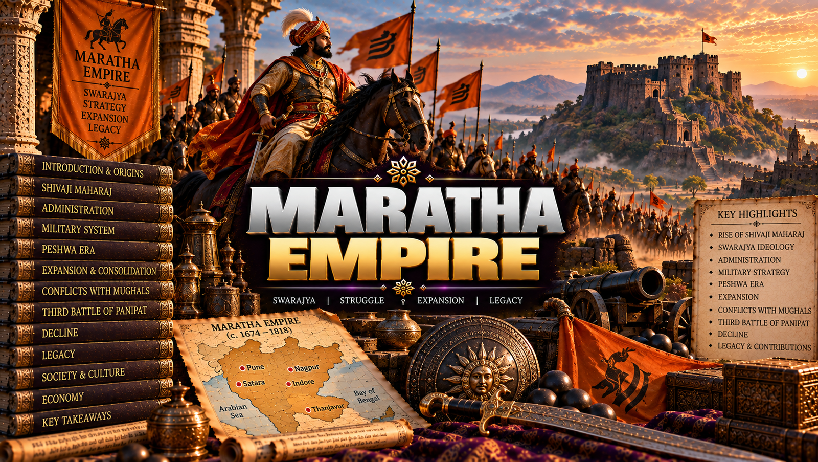 Maratha Empire Header Banner