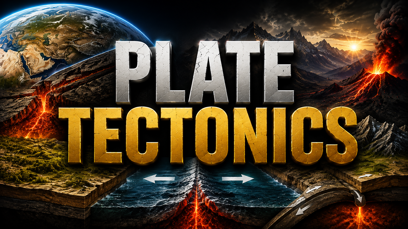Plate Boundaries, Subduction Zones, Seafloor Spreading and Ring of Fire Diagram